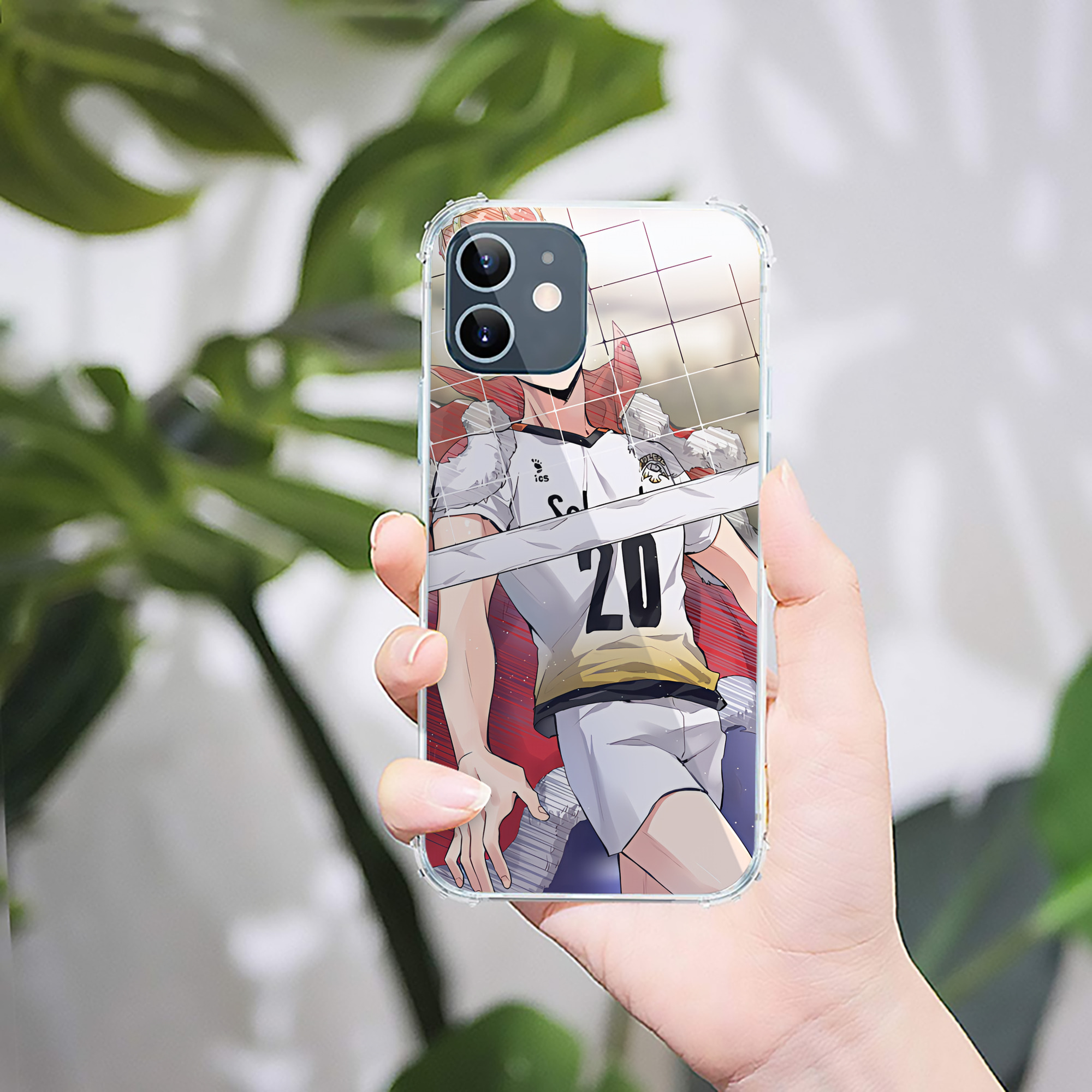 （画像用） ハイキュー!! Haikyu!! 【iPhone 12シリーズ対応】透明スマホケース（クリアソフトケース）